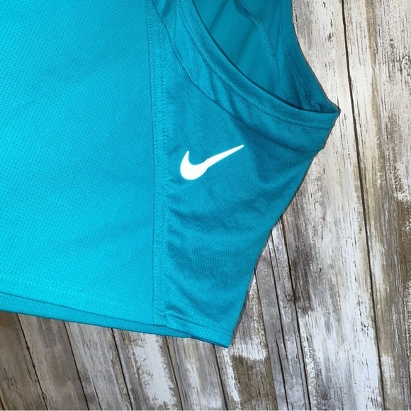 Nike Blue Dri Fit Crop Tank - Picture 6 of 6